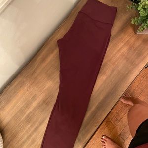 Lululemon wunder train high rise leggings